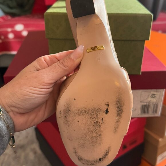 Gucci Interlocking G Mules - Picture 5 of 6